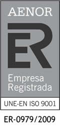 ISO 9001 certificada por AENOR